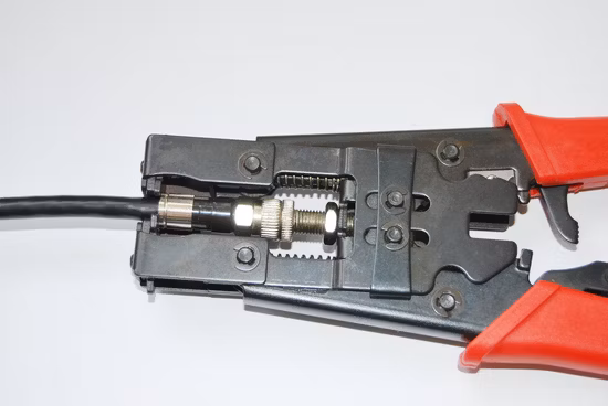 RG6-Kompressions-HF-Stecker für Koaxialkabel